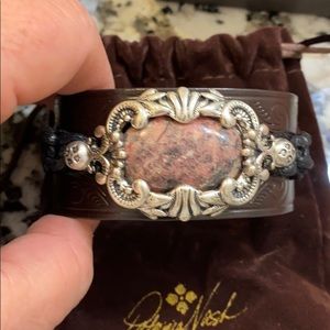 Patricia Nash leather cuff bracelet